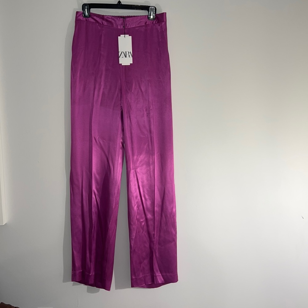 Zara satin-like pants